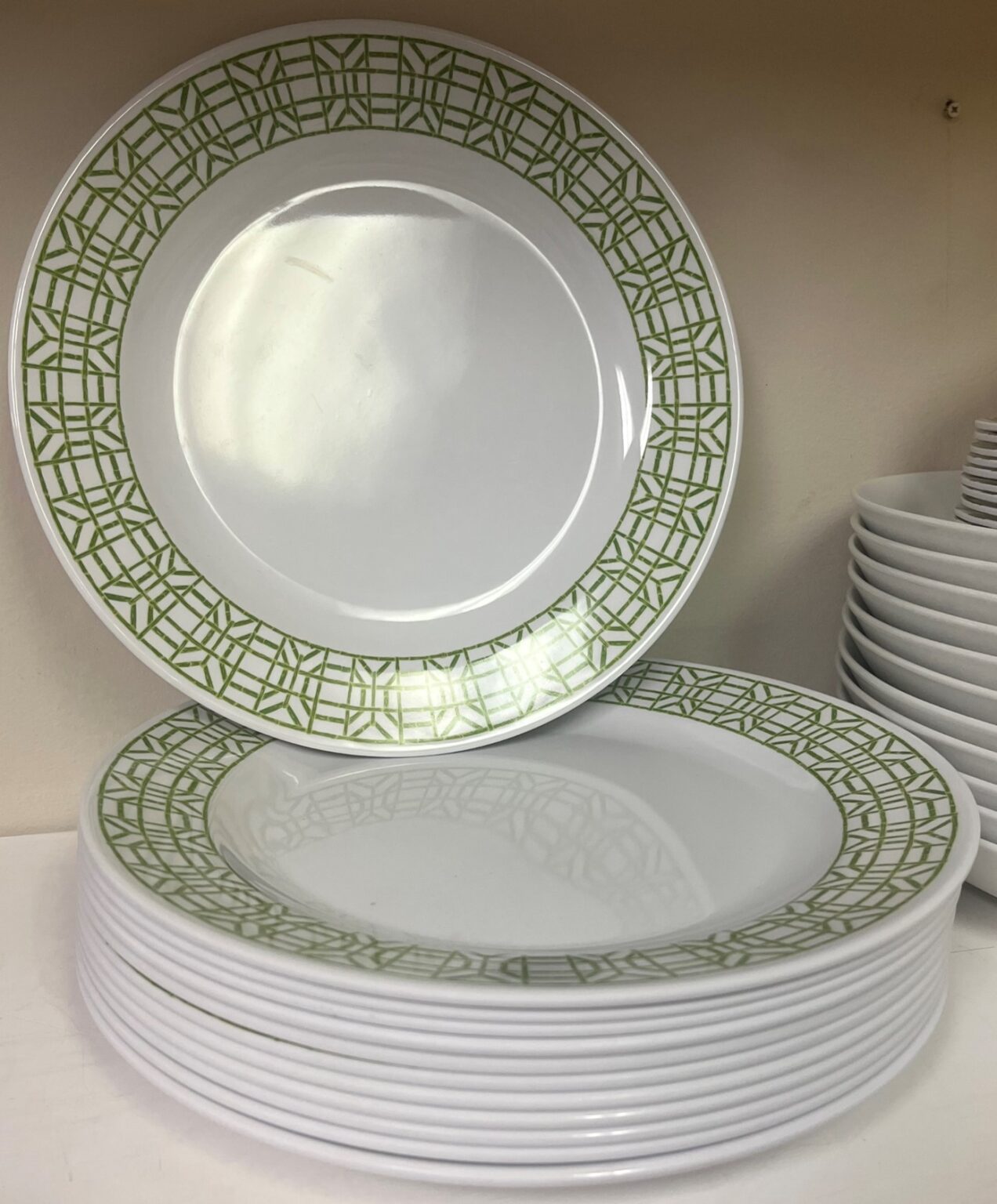 Bamboo Rimmed Plate SANDEL designs