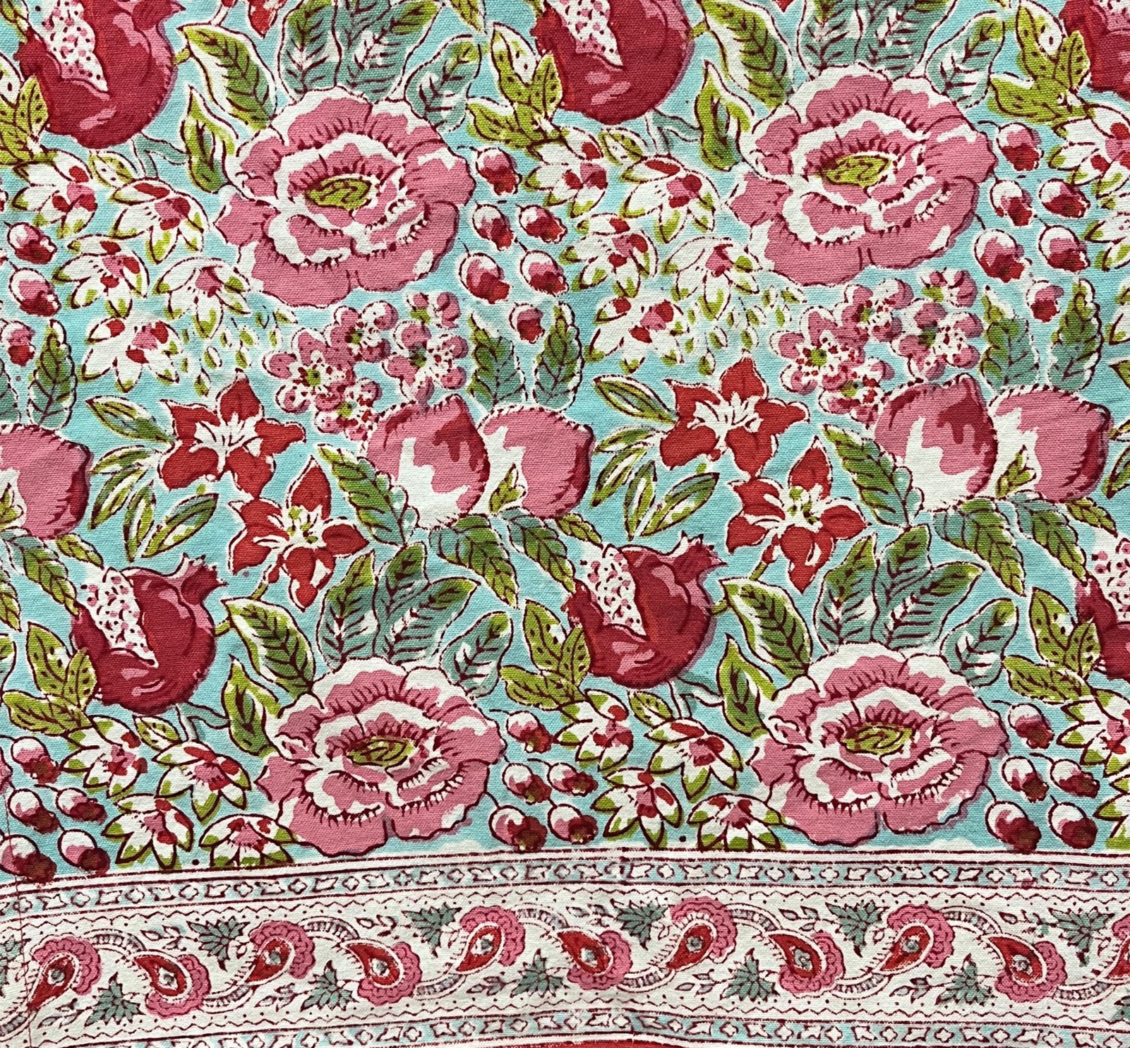 Floral Table Runner SAN DEL Designs