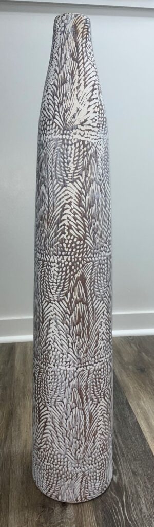 Iridescent Oversized Vase