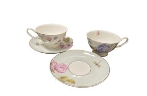 Floral Teacup and Saucer II