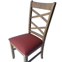 Canyon Oak X-Back Dining Chair